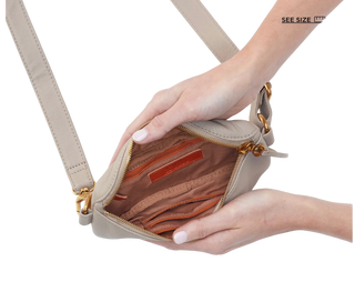 Fern Belt Bag, Pebbled Leather