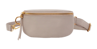 Fern Belt Bag, Pebbled Leather