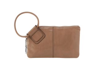Sable Wristlet, Polished Leather