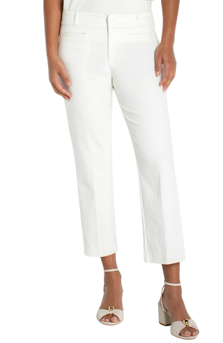 Crop Trouser 25.5' ins, Whipped Cream