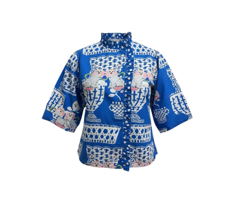 Fifi Top, Blue
