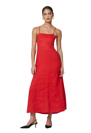 Nyla Dress, Rouge