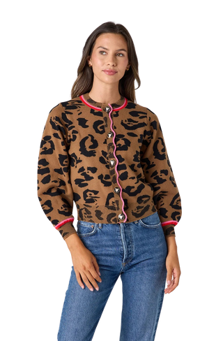 Colson Cardigan, Leopard