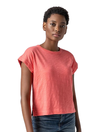 Sleeveless Boxy Crewneck, Reef