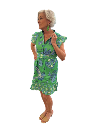 Miller Dress, Maritime Songbird