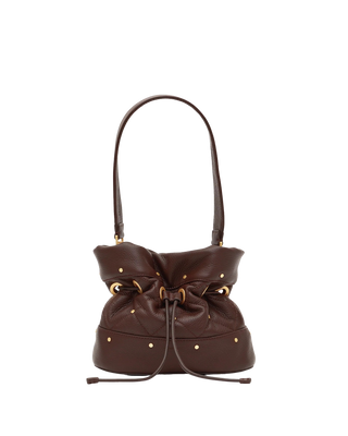 Gianna Sml Quilted Espresso/BG