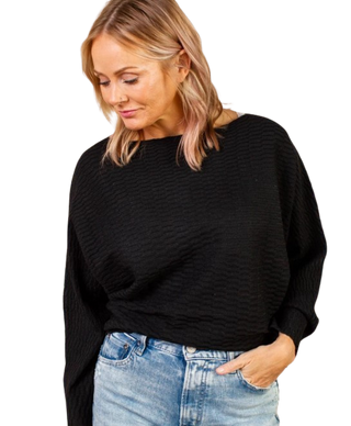 Monet Sweater, Black
