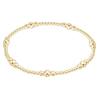 Purpose Gold 4mm Bead Bracelet