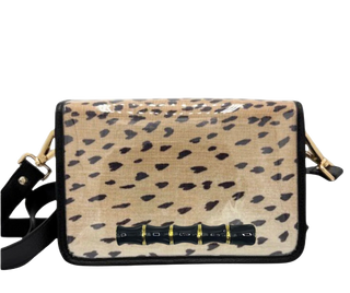 Clear Stadium Bag, Dark Antelope w/ Black Bamboo