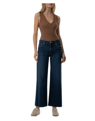 Meg High Rise Fab Ab Wide Leg Raw Hem, Harmony