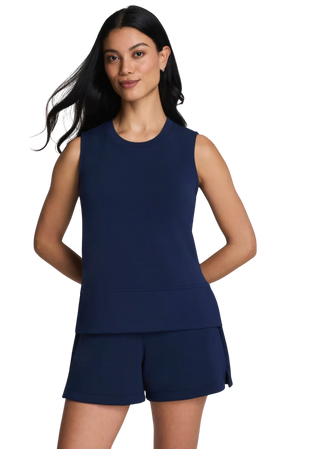 Spanx Airessentials® Crewneck Tank, Timeless Navy