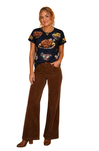 Navy Thanksgiving Dinner Tee