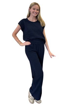 Fold Over Waist Beach Pant, Galaxy