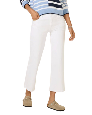 Avery HR Straight Leg, Optic White