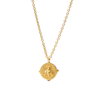 Honeybee Solitaire Necklace, OS