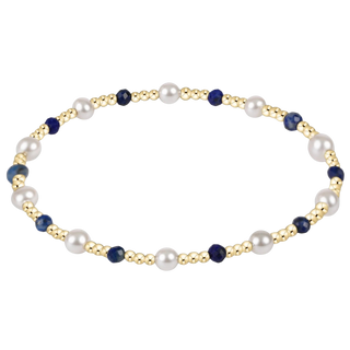 Gemstone Pearl Sincerity 4mm Bead Bracelet