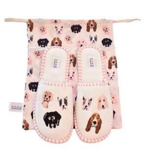 Foldable Slippers & Pouch Set