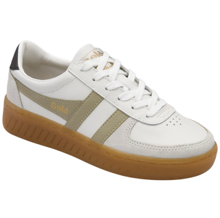 Grandslam Elite Sneakers, White/Bone/Mocha/Gum