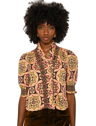 Zuri Top, Letters To Hattie Medallion