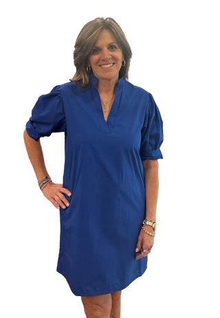 Masha Dress, Royal Blue