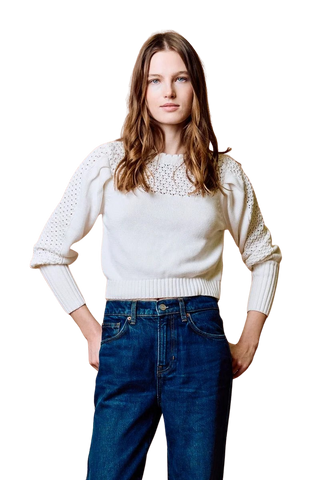 Ada Sweater, Ivory