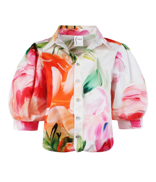 Bomba Shirt, Peony Floral