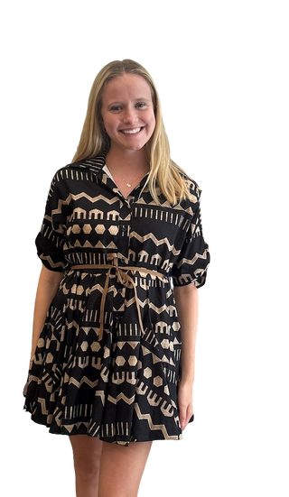 Greta Dress, Urban Noir