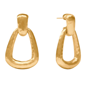 Sahara Demi Doorknocker Earring - Gold