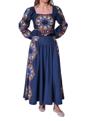 Esmeralda Ankle Skirt, Venezia Blue
