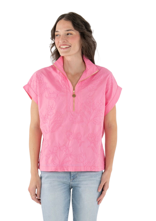 Poppy Pullover, Rose