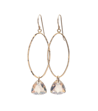 HE-15 Trillion Cut Oval Drop, AB