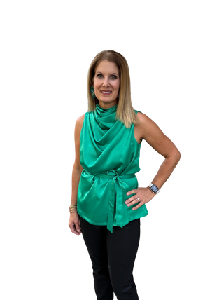 Bree Tank. Dynasty Green