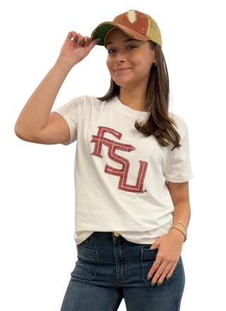 The Mascot Beaded Tee, FSU