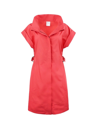Bari Dress, Coral