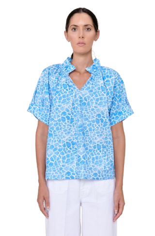 Blake Top, Cerulean Giraffe