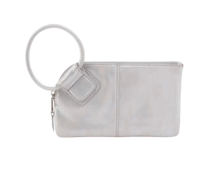 Sable Wristlet, Metallic Leather
