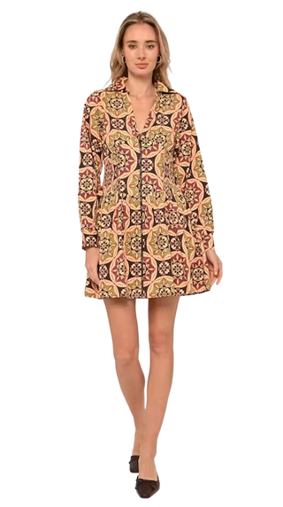 Gia Mini Dress, Letters To Hattie Medallion