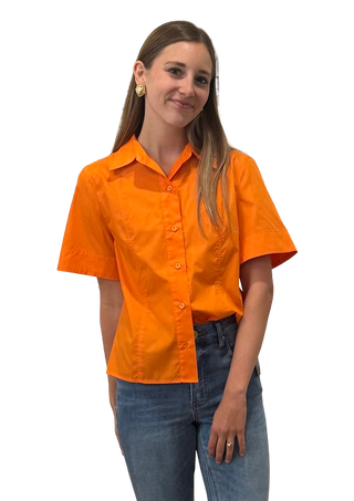 Stitched Shirt, Orange