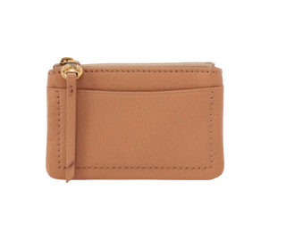Lumen Card Case, Pebbled Leather