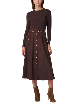 Cleo Dress, Chocolate