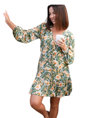 Kenna Dress, Marigold