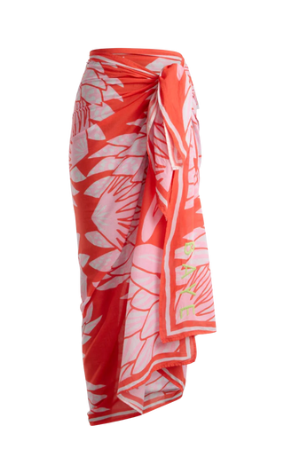 Sarong, Coral Protea