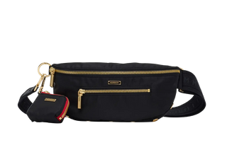Charles Cross Med Black Nylon Cargo/G