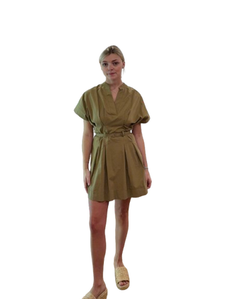 Dress 5884D, Khaki