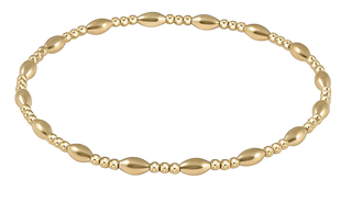 Harmony Sincerity 2mm Bead Bracelet - Gold