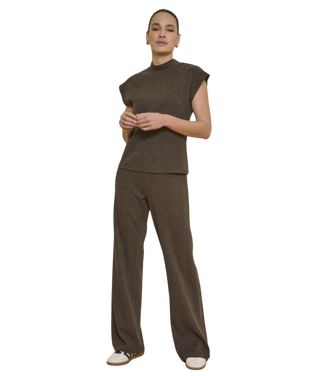 Knit Trousers, Cacao