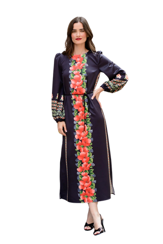 Dawn Maxi Dress, Garland Stripe