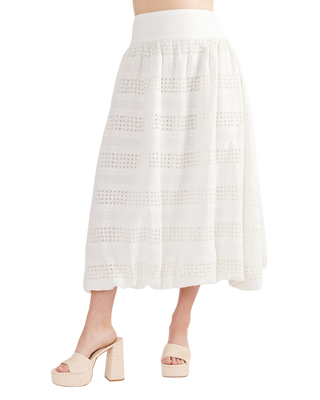 Dody Skirt, Washed White