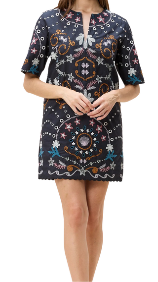Mische Mini Dress, Black