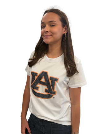 The Mascot Beaded Tee, Auburn